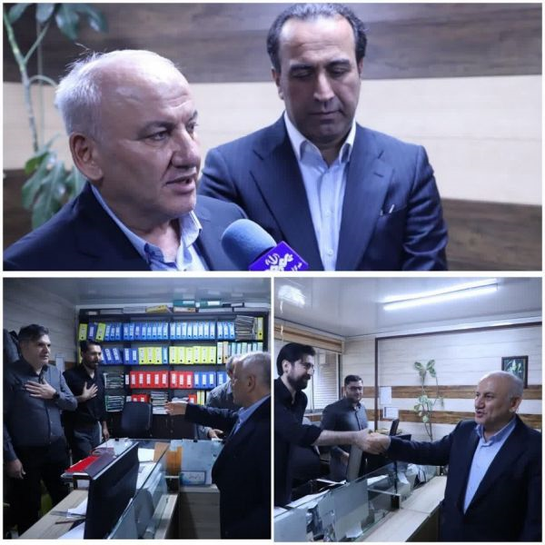 حضور میدانی استاندار در سازمان همیاری شهرداری‌های استان